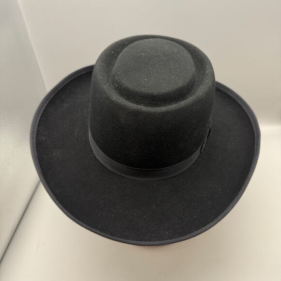 Wild West Warner Brothers James West Cowboy Hat Brown 100% Wool 1999 USA Small main image 6